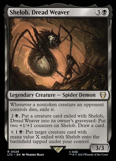 Shelob, Dread Weaver - Tales of Middle-earth Commander (ltc) #29