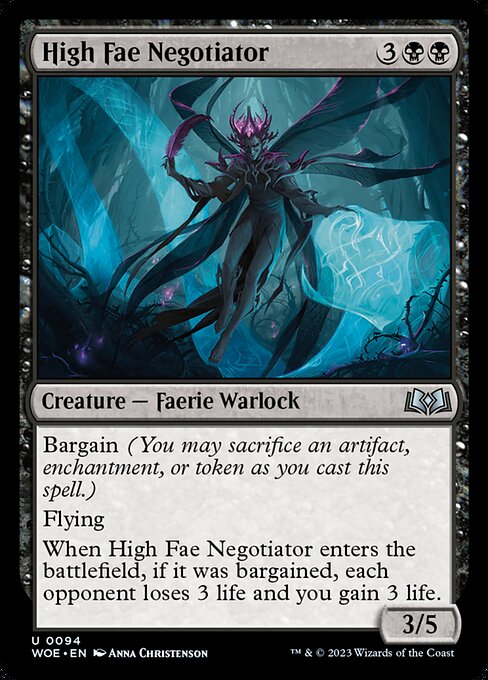 High Fae Negotiator - Wilds of Eldraine () #94