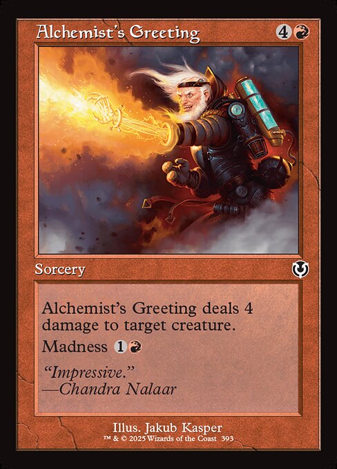 Alchemist's Greeting - Innistrad Remastered (inr) #393