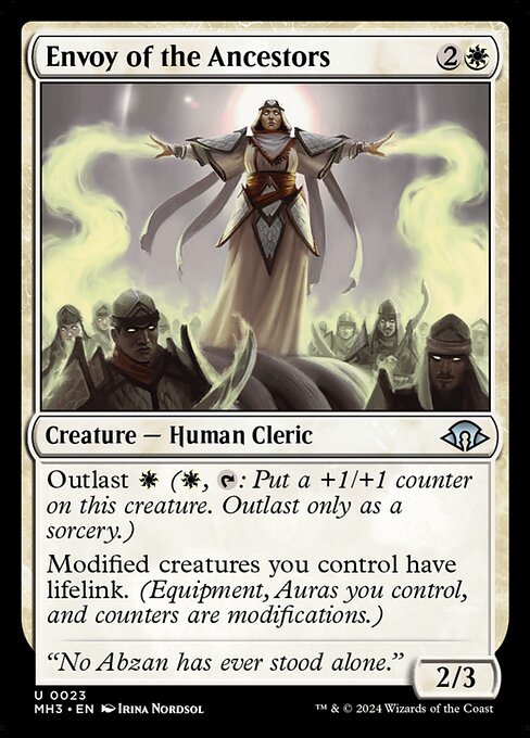 Envoy of the Ancestors - Modern Horizons 3 (mh3) #23 [Foil] [Foil]