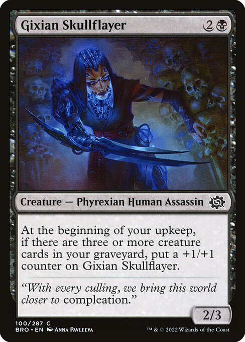Gixian Skullflayer - The Brothers' War () #100