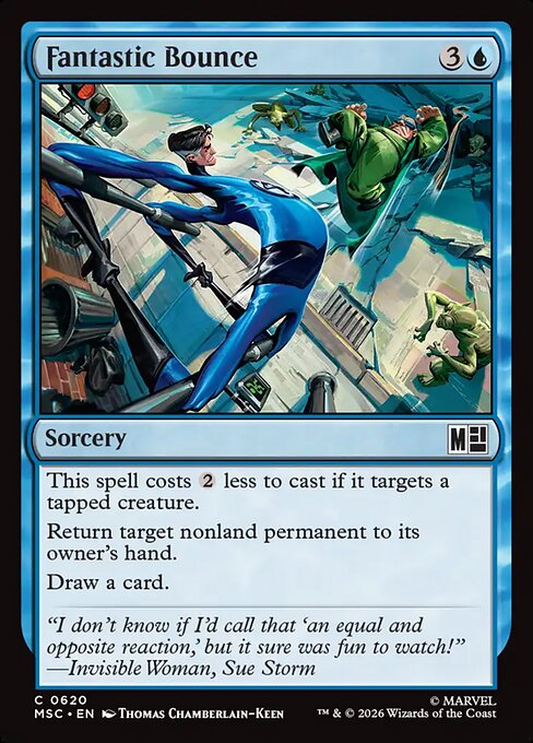 Fantastic Bounce - Marvel Super Heroes Commander () #620 [Foil] [Foil]