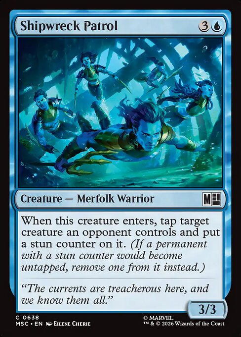 Shipwreck Patrol - Marvel Super Heroes Commander () #638 [Foil] [Foil]