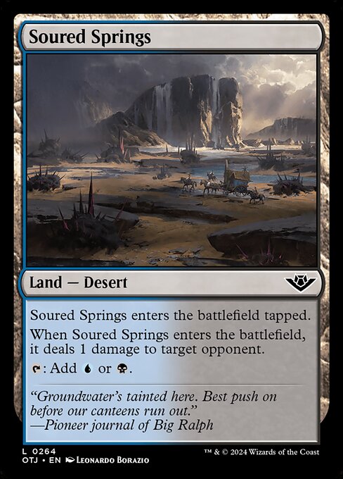 Soured Springs - Outlaws of Thunder Junction () #264