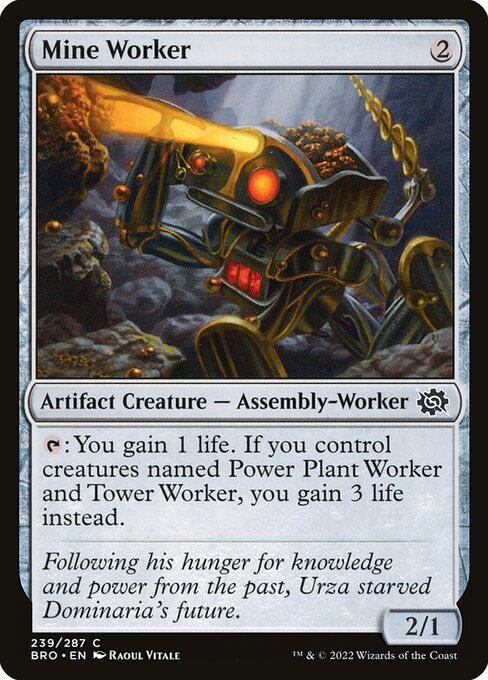 Mine Worker - The Brothers' War () #239