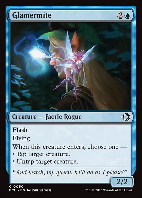 Glamermite - Lorwyn Eclipsed (ecl) #50 [Foil] [Foil]