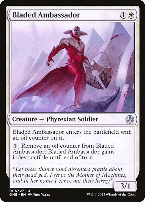 Bladed Ambassador - Phyrexia: All Will Be One () #5