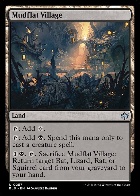 Mudflat Village - Bloomburrow () #257