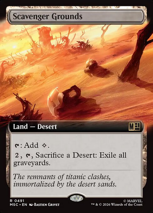 Scavenger Grounds - Marvel Super Heroes Commander () #491