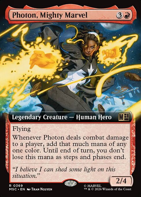 Photon, Mighty Marvel - Marvel Super Heroes Commander () #369