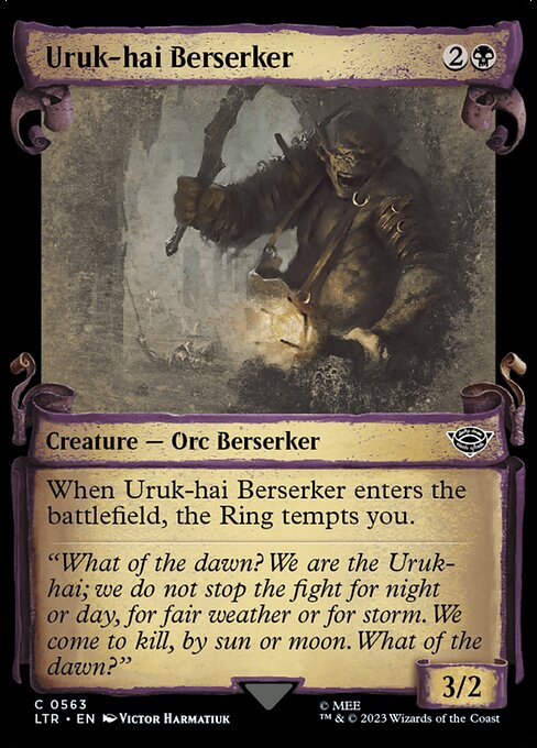 Uruk-hai Berserker - The Lord of the Rings: Tales of Middle-earth (ltr) #563