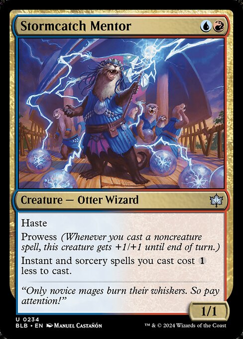Stormcatch Mentor - Bloomburrow (BLB) #234
