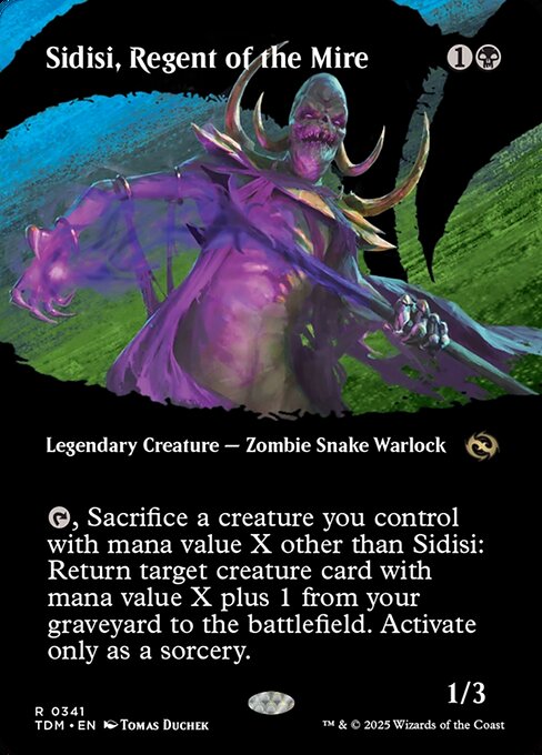 Sidisi, Regent of the Mire - Tarkir: Dragonstorm () #341