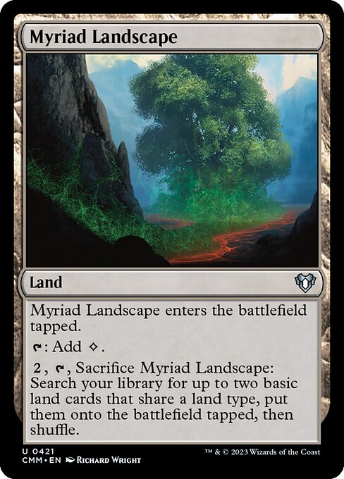 Myriad Landscape - Commander Masters (CMM) #421