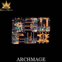 DNDDICEWHOLESALE.COM - Archmage - 11 Dice Set