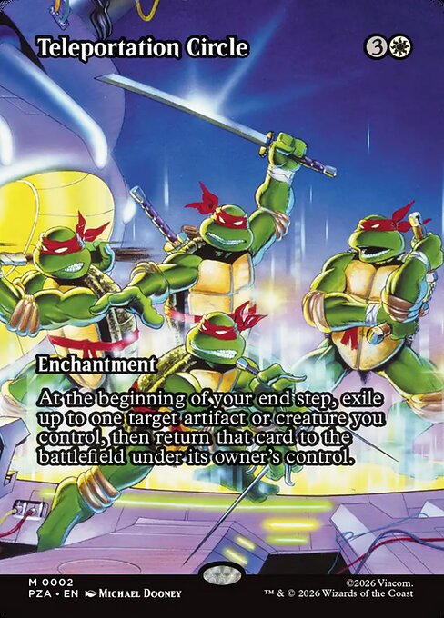 Teleportation Circle - Teenage Mutant Ninja Turtles Source Material () #2 [Foil] [Foil]