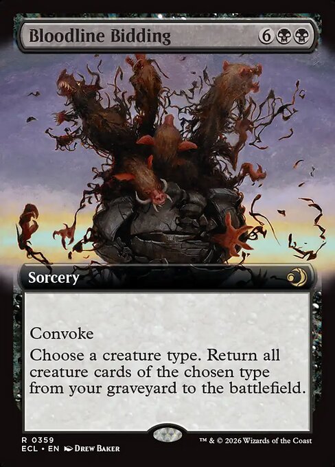 Bloodline Bidding - Lorwyn Eclipsed () #359