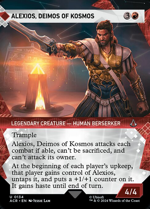 Alexios, Deimos of Kosmos - Assassin's Creed () #134 [Foil] [Foil]