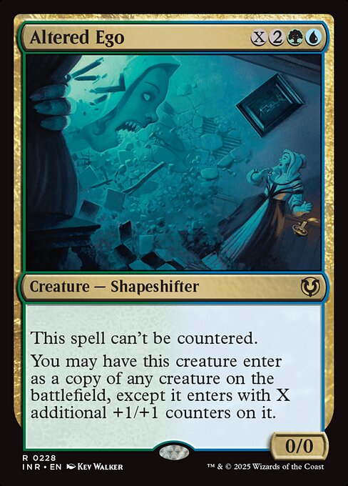Altered Ego - Innistrad Remastered (inr) #228 [Foil] [Foil]