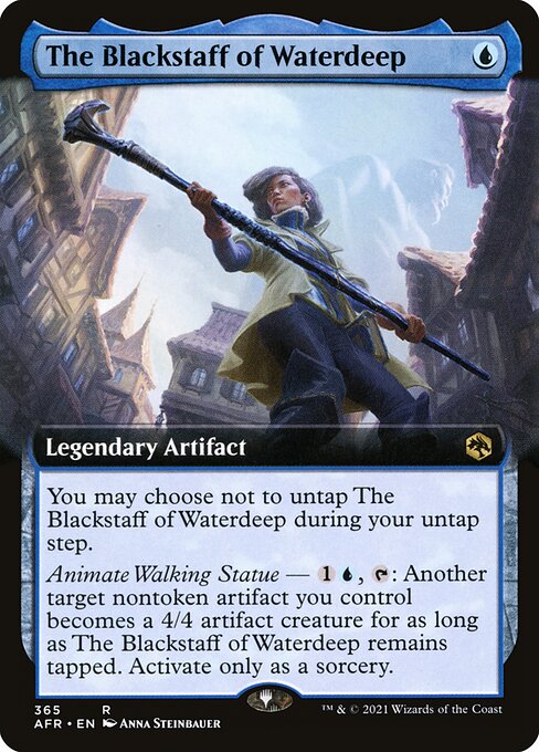 The Blackstaff of Waterdeep - Adventures in the Forgotten Realms () #365 [Foil] [Foil]