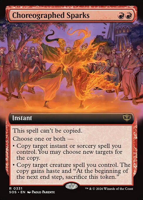 Choreographed Sparks - Secrets of Strixhaven () #331
