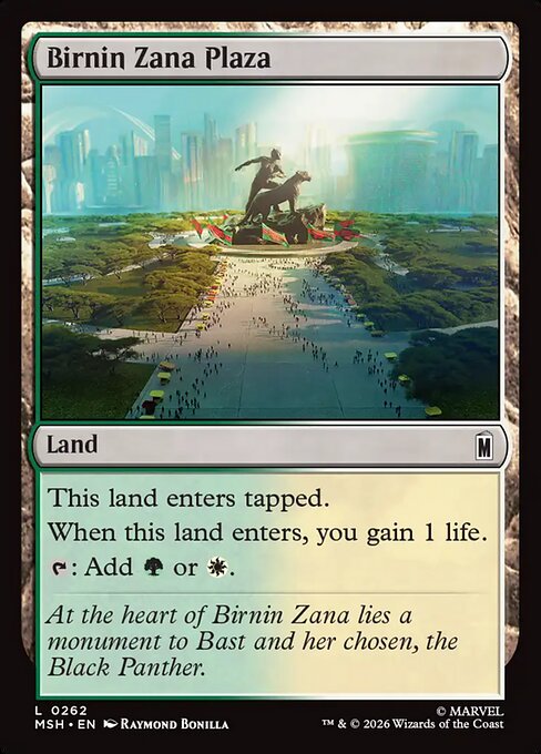 Birnin Zana Plaza - Marvel Super Heroes () #262