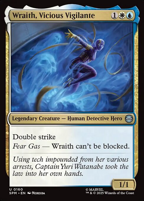 Wraith, Vicious Vigilante - Marvel's Spider-Man () #160 [Foil] [Foil]