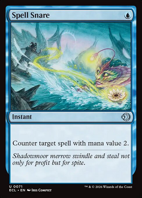 Spell Snare - Lorwyn Eclipsed (ecl) #71 [Foil] [Foil]
