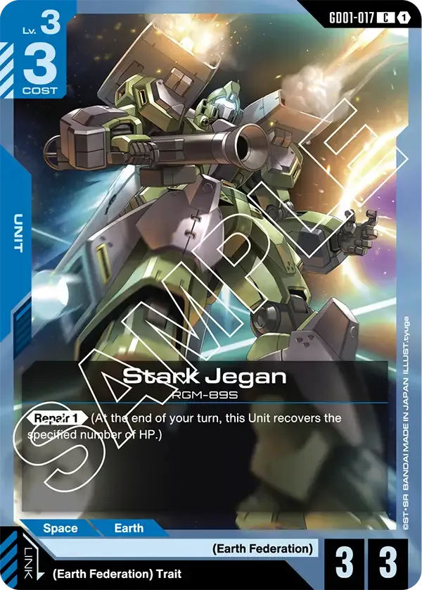 Stark Jegan - Newtype Rising [GD01] (GD01-017) #017