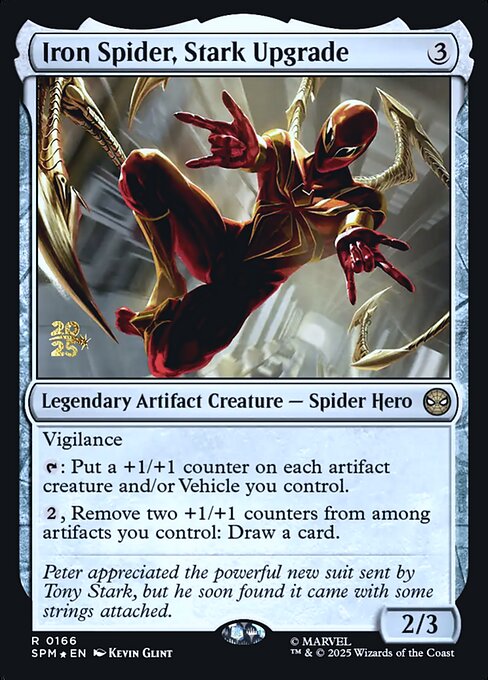 Iron Spider, Stark Upgrade - Marvel's Spider-Man Promos (PSPM) #166s
