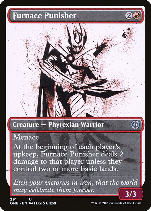 Furnace Punisher - Phyrexia: All Will Be One () #291
