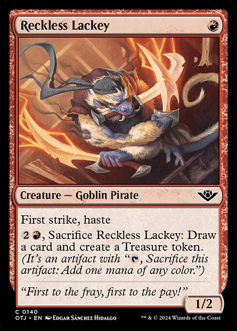 Reckless Lackey - Outlaws of Thunder Junction () #140