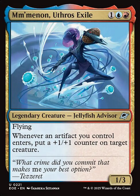 Mm'menon, Uthros Exile - Edge of Eternities () #221