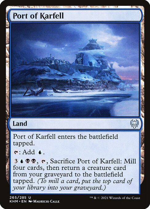 Port of Karfell - Kaldheim (KHM) #265 [Foil] [Foil]