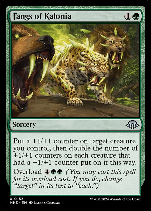 Fangs of Kalonia - Modern Horizons 3 (mh3) #153 [Foil] [Foil]