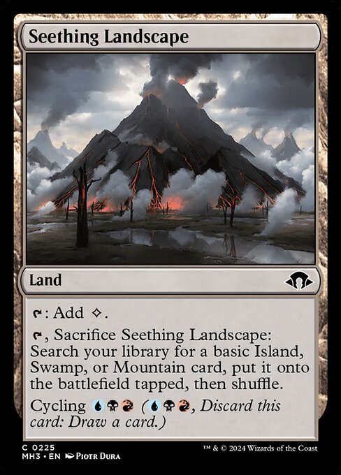 Seething Landscape - Modern Horizons 3 (mh3) #225