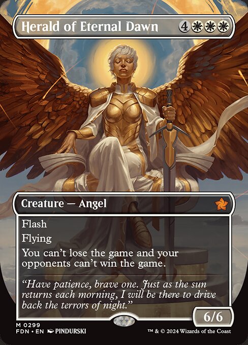 Herald of Eternal Dawn - Foundations () #299 [Foil] [Foil]