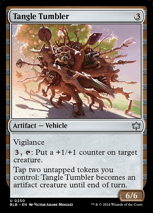 Tangle Tumbler - Bloomburrow (BLB) #250 [Foil]