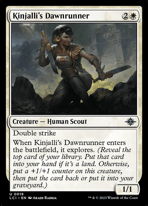 Kinjalli's Dawnrunner - The Lost Caverns of Ixalan (lci) #19