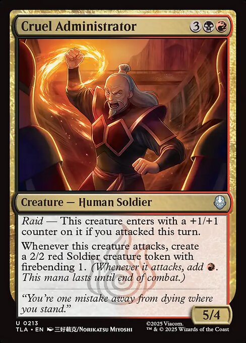 Cruel Administrator - Avatar: The Last Airbender () #213