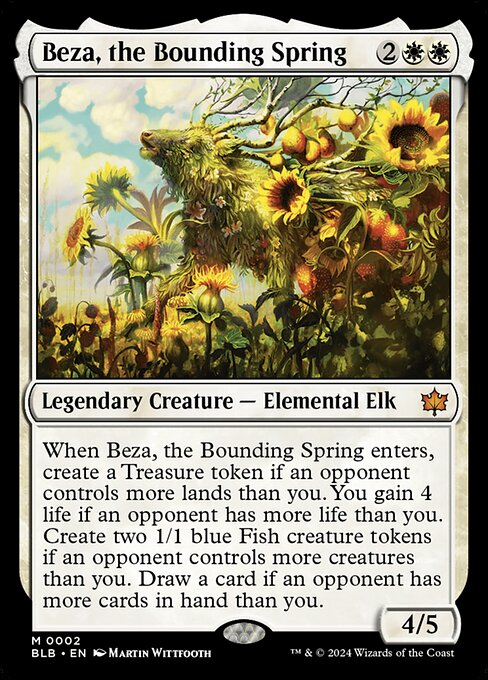 Beza, the Bounding Spring - Bloomburrow (BLB) #2