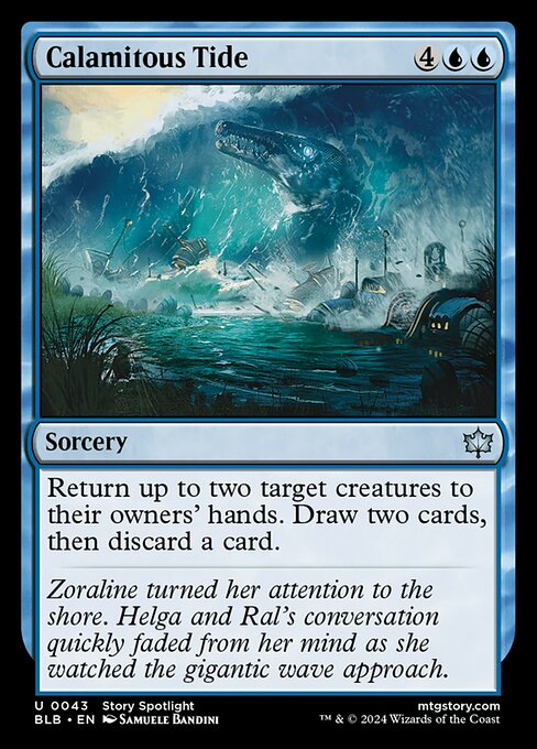 Calamitous Tide - Bloomburrow () #43