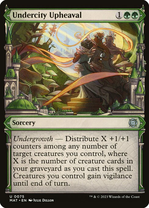 Undercity Upheaval - March of the Machine: The Aftermath (MAT) #75 [Foil] [Foil]