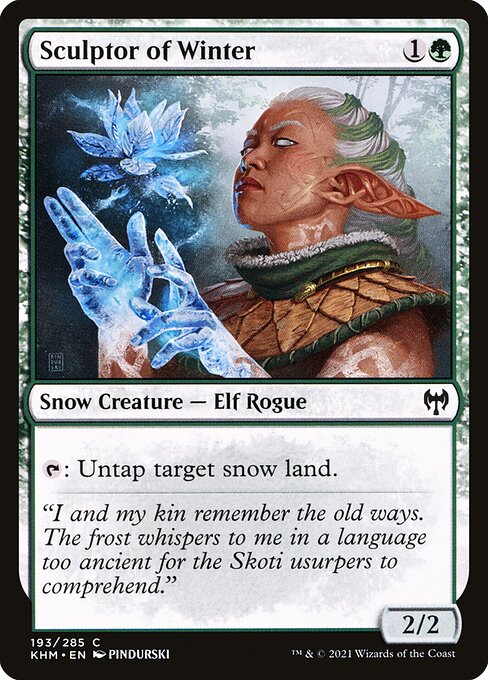 Sculptor of Winter - Kaldheim (khm) #193