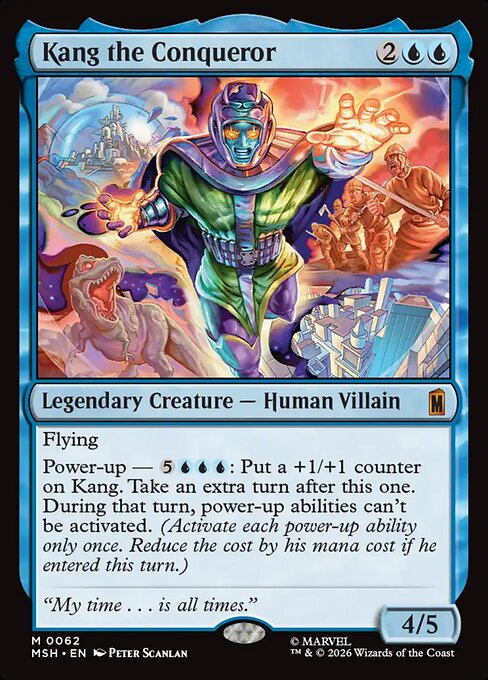 Kang the Conqueror - Marvel Super Heroes () #62 [Foil] [Foil]