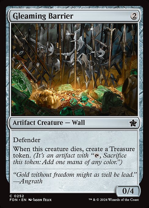 Gleaming Barrier - Foundations () #252