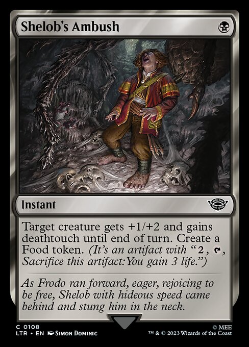 Shelob's Ambush - The Lord of the Rings: Tales of Middle-earth (ltr) #108 [Foil] [Foil]