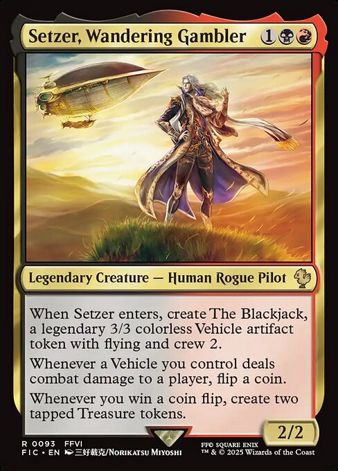 Setzer, Wandering Gambler - Final Fantasy Commander () #93