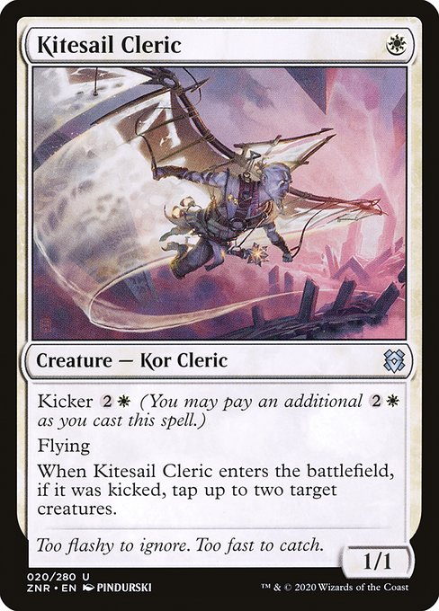 Kitesail Cleric - Zendikar Rising () #20