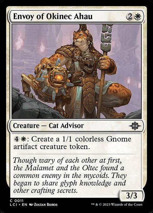 Envoy of Okinec Ahau - The Lost Caverns of Ixalan (lci) #11
